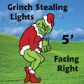 Grinch Stealing Lights Right 5ft
