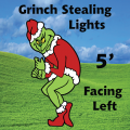 Grinch Stealing Lights Left 5ft