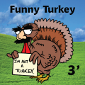 Funny Turkey 01 3ft